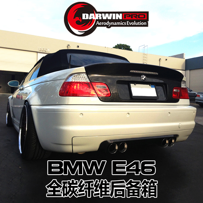 УГЛЕРОДНЫЙ багажник DarwinPRO 2001-2006 E46 3 серии Купе CSL для BMW E46