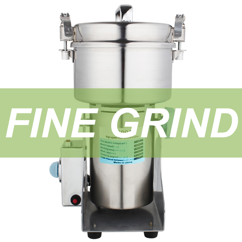 1500g hot sale stainless steel dry food pulverizer wheat flour