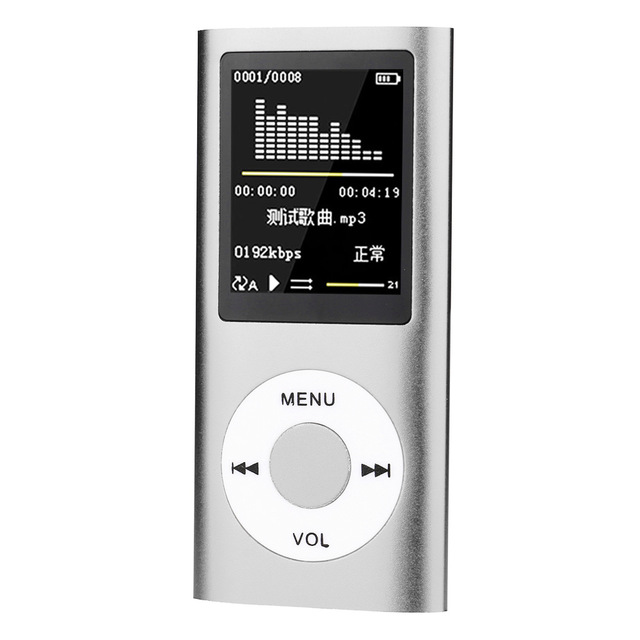 Рождественский рекламный подарок oem портативный мини mp3 / mp4 музыкальный плеер с цифровым экраном и кабелем micro usb