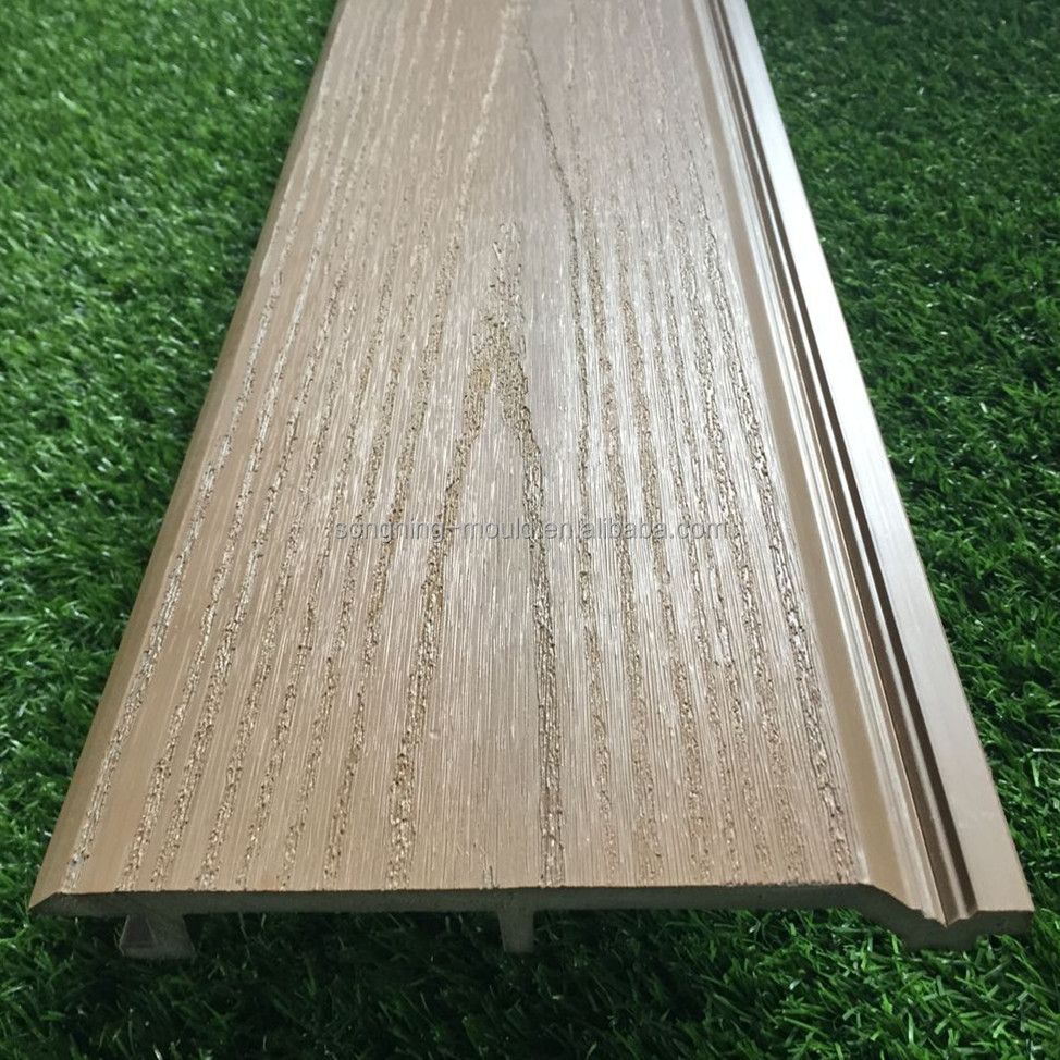 Outdoor use plastic composite wpc wall siding