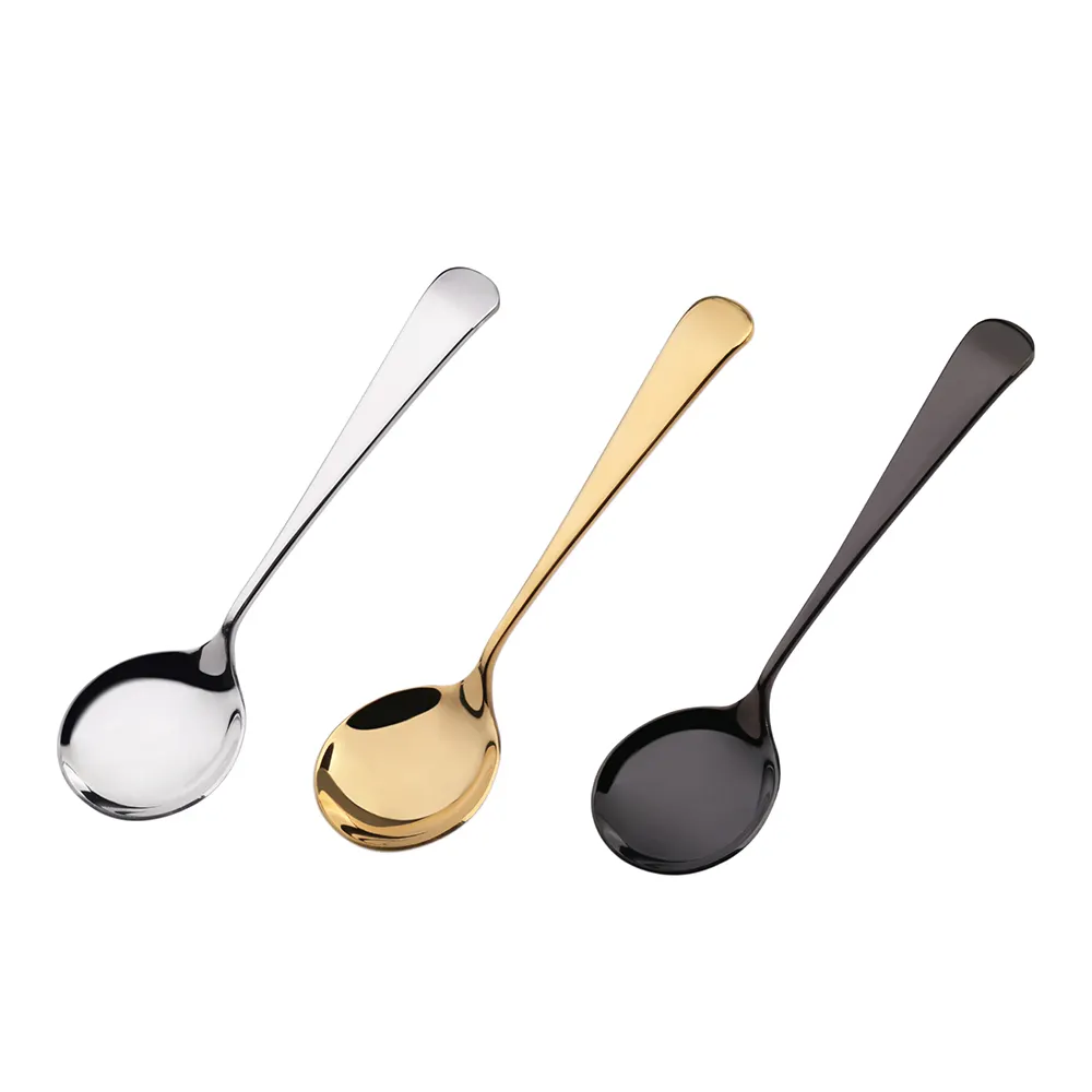 Cupping Supply Metal Coffee Spoon, Coffee Tasting Engraved Tools With Laser Logo