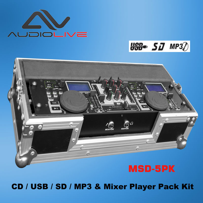 2014 Новый MSD-5PK USB Mp3 Audio DJ-микшер / USB Player Pack Комплект