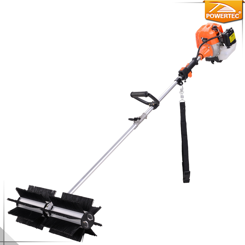 Малогабаритная уборочная машина POWERTEC 52cc 2.2квт для очистки бензина