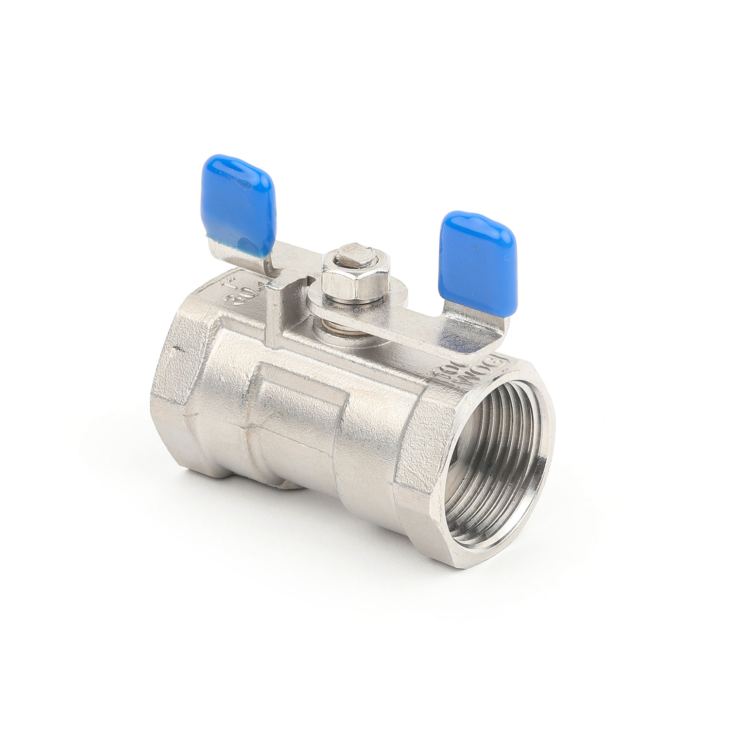 Stainless Steel Butterfly Handle 1PC Reduce Bore Ball Valve