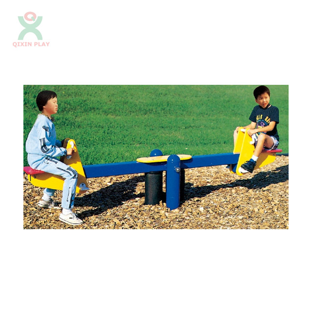 Two persons seesaw,outdoor plastic seesaw,seesaw pictures,sea saw for kids QX-11084D