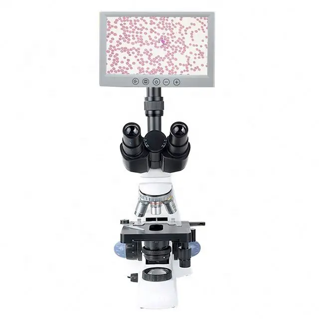 Hot Sale 3D Video Microscope With Monitor Lcd Screen