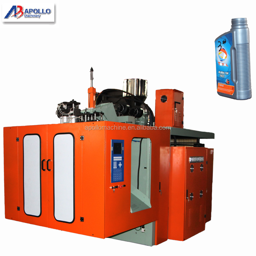 Automatic plastic drums extrusion blow molding machine