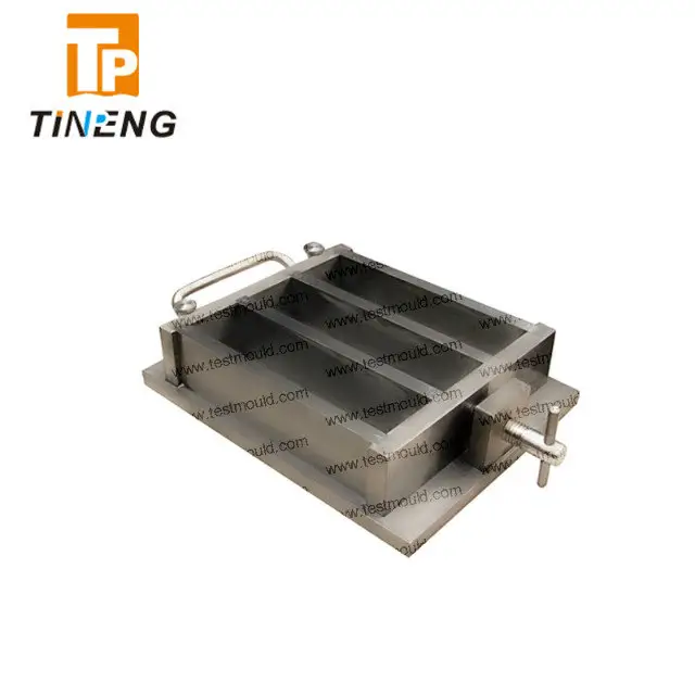 Cement Steel three gang prism mould