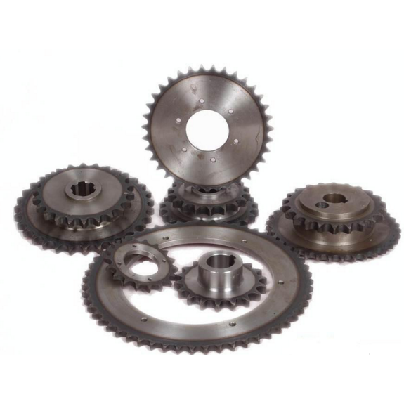 MMS Double Hubs Double Pitch Roller Wheel Sprocket Gears