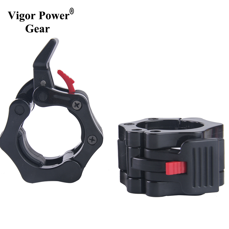 Colorful high quality Weight lifting training Barbell Clamp Collar