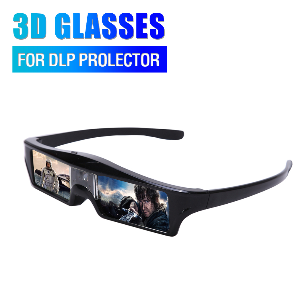 DLP проектор затвор 3D стекло боковые 3D очки