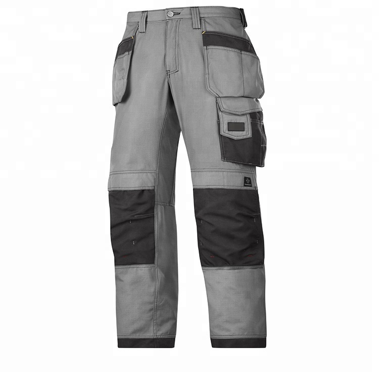 Защитные рабочие штаны Hi vis, индивидуальные рабочие штаны до колена