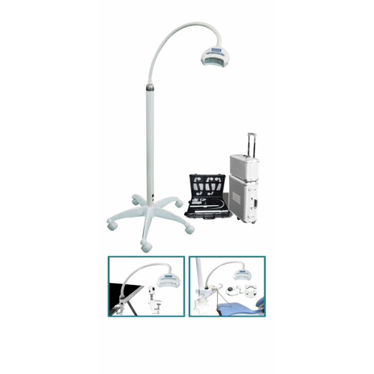 CE approved aluminum case pack laser teeth whitening machine