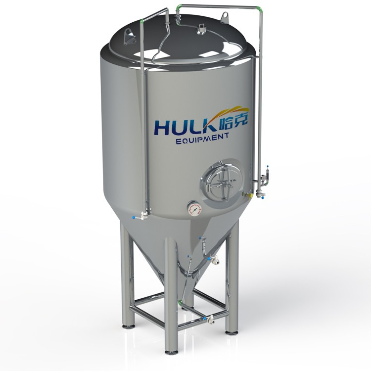 1000L ферментация бак пива пивоварения конические в жакете ферментер 10BBL брожения системы