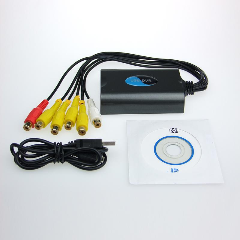 Китай Многоканальный EZCAP3104 4 канала в режиме реального времени USB DVR видеорегистратор с функцией управления PTZ