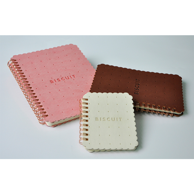 A4 silk screening cover spiral note book cheap paper note book