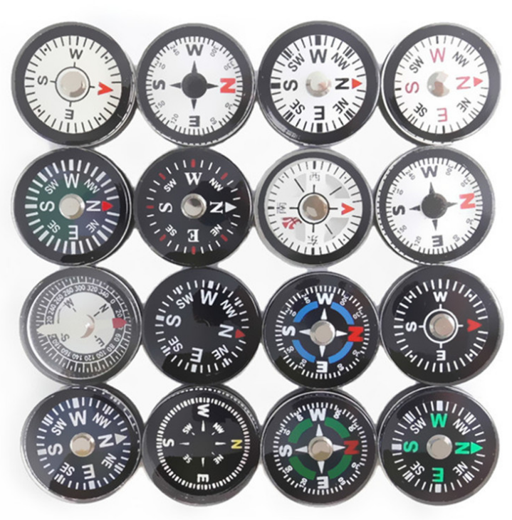 Mini Cheap Survival Orienteering Small Compass magnetic compass 25mm