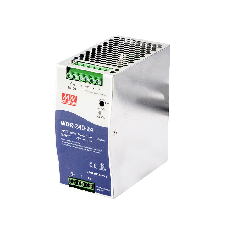Mean well WDR-240-24 240W 24V Питание на din-рейке 240W промышленное питание