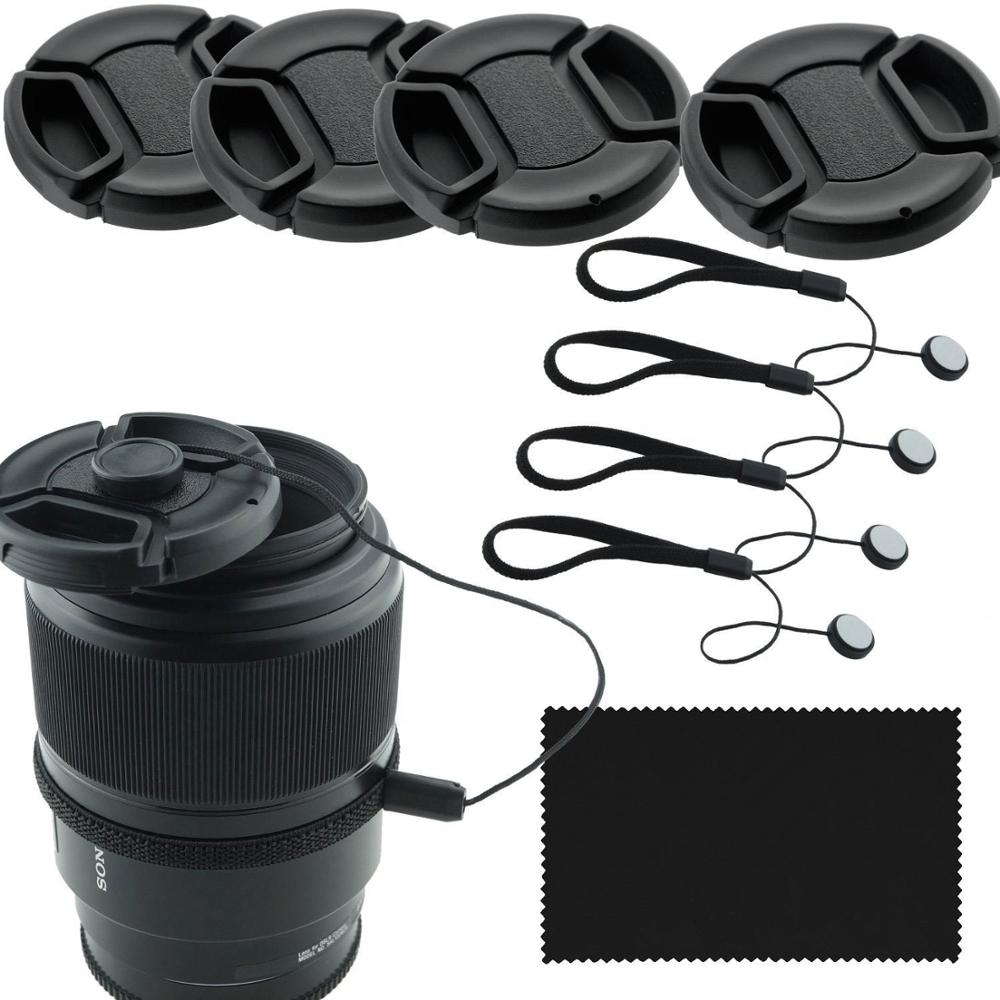Universal Lens Cap Lens Covers for DSLR Cameras 58mm