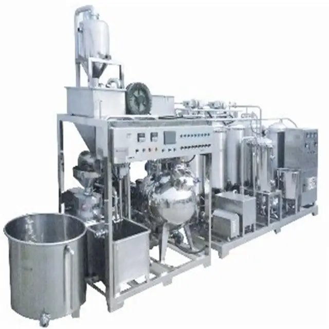 Different Models of almond milk production making line