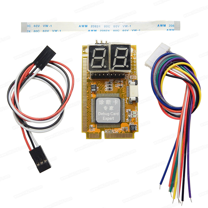 Мини PCI I2C PCI-E LPC ELPC ноутбук диагностировать тесты отладки открытка Karte ПК анализатор