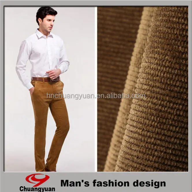 Warp Knitting 100% Polyester Fabric for Man Dress Pants