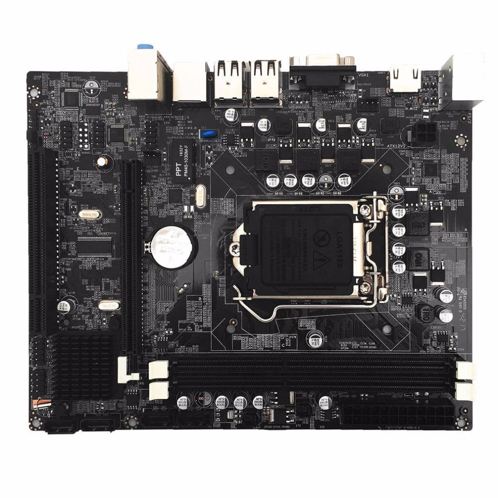 Материнская плата для настольного компьютера lga 1156 ddr3 h55 материнская плата