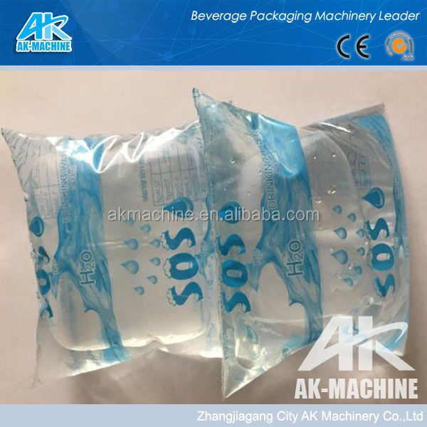 packaging plastic film for water pouch about 20kg/roll for sachet water bag film