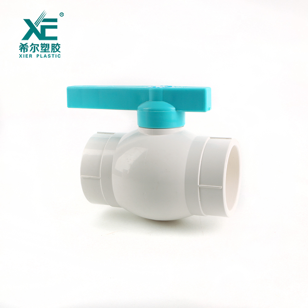 1/2 -2 inch new pvc plastic mini ball valve with handle