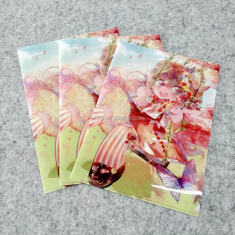 China factory promotion Stationery OEM factory custom clear files