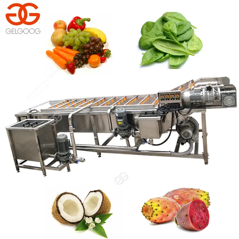 Conveyor Belt Purifier Restaurant Vegetable Washing Machine