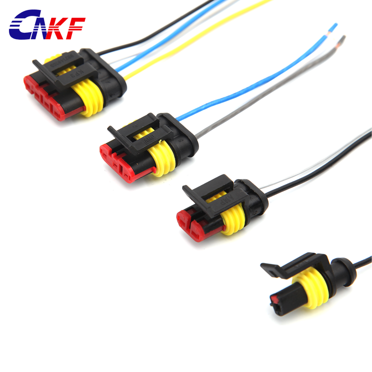 Cnkf выгодная цена микро Ecu водонепроницаемые штекерные и гнездовые круглые разъемы для кабеля 5 Pins соединителя автомобильного кузова