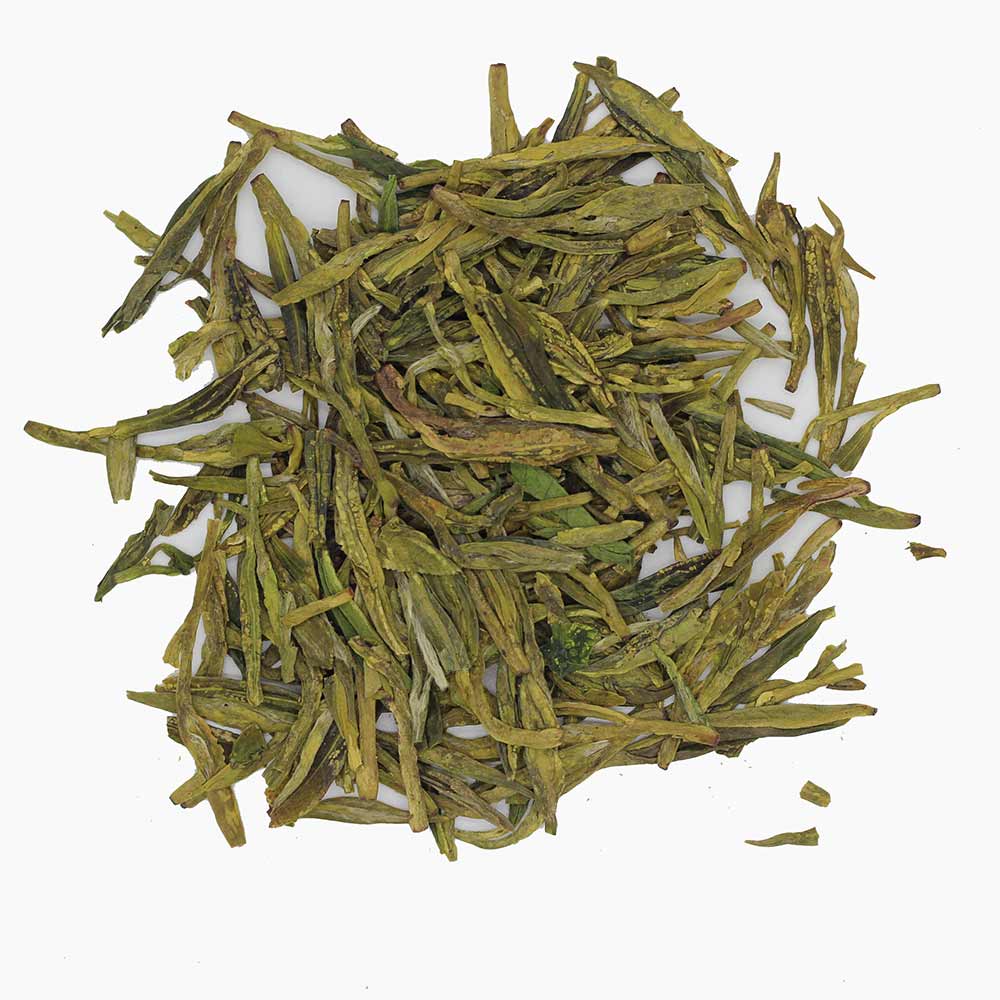 Богатый витамином B и витамином C, органический зеленый чай longjing с хлорофилом, очень хороший вкус