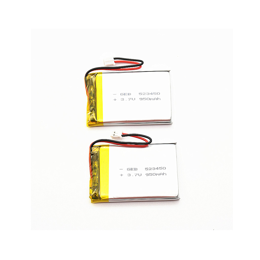 Глубокий жизненный цикл 523450 3,7 V 950mah lipo аккумуляторная батарея с PCB