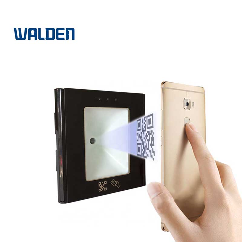Сканер QR-кода с установкой на 125 кГц/13,56 МГц, считыватель карт доступа wiegand rfid