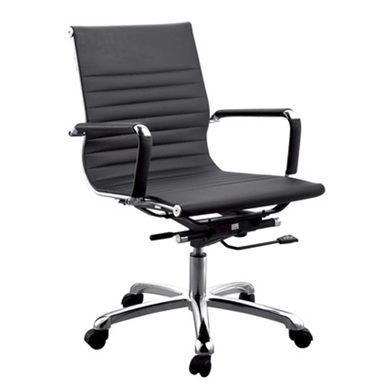 Factory Price High Back Executive Boss PU Leather office chair office Furniture Swivel chair Adjustable Leather chair