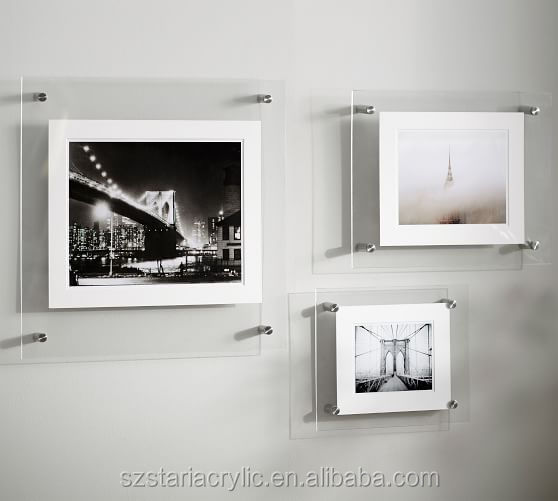 Clear Acrylic Photo Frame Acrylic Gallery Frames