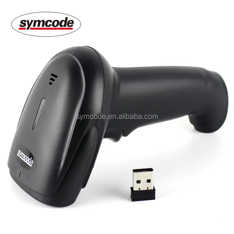 New 1D 2d qr code reader Wireless Barcode Scanner mini USB android handheld supermarket price checker china Symcode MJ-6709