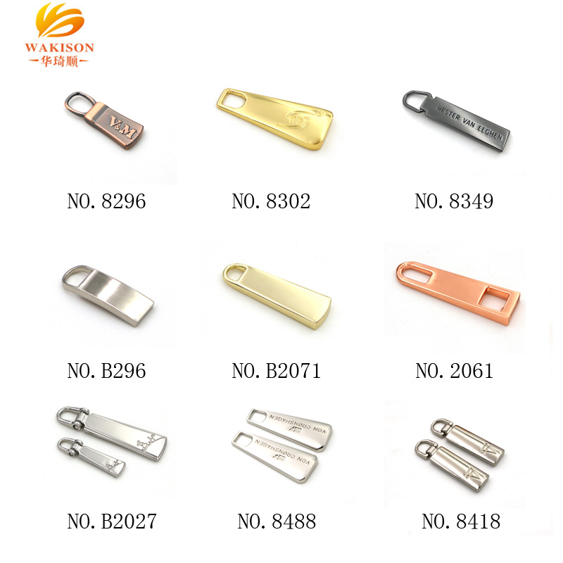Wholesale leather bags string simplex wallet zipper pull