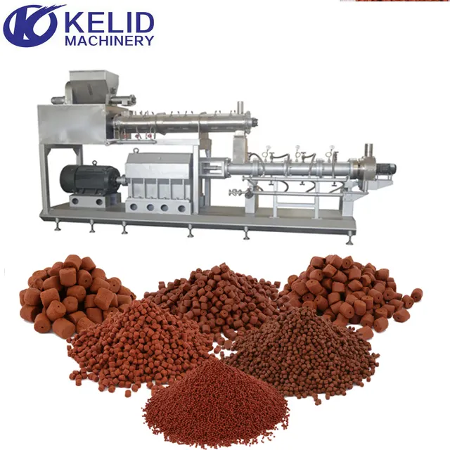 2020 New Technology Automatic Machinery Floating Fish Feed Processing Line