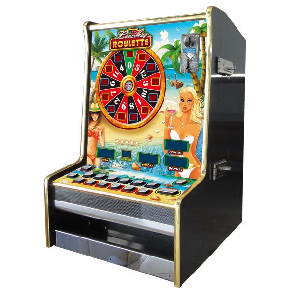 Taiwan DST Lucky Roulette Game Machine coin operated roulette game machine