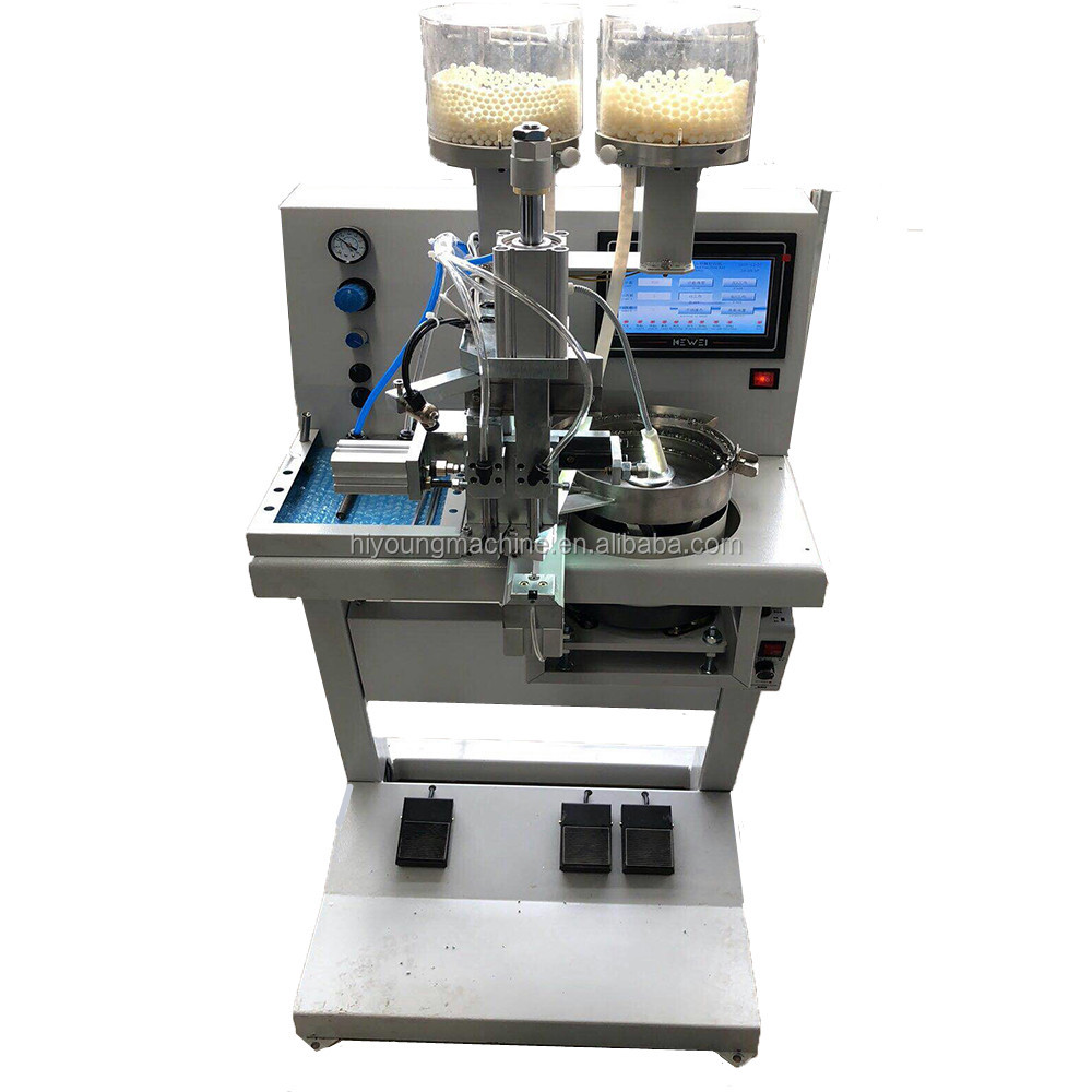 Automatic Plastic Pearl Beads Fixing Setting Attaching Machine with factory price