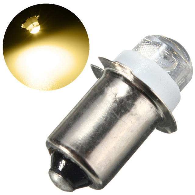 P13.5S PR2 0,5 W LED лампа для освещения для фокусировки фонарик замена лампы светодиодные фонари Аварийной рабочий свет Чистый теплый белый 3/4.5/6V