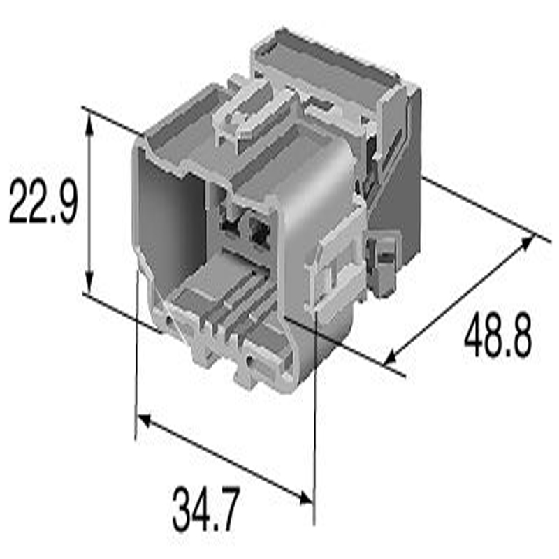 SUMITOMO 6098-3567 6pin мужской и женский автомобильный разъем