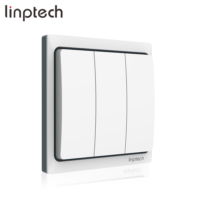 Панельный беспроводной пульт дистанционного управления Linptech K4RW3, 240 в, 433,92 МГц, rf, 433 МГц, Беспроводной Выключатель Света