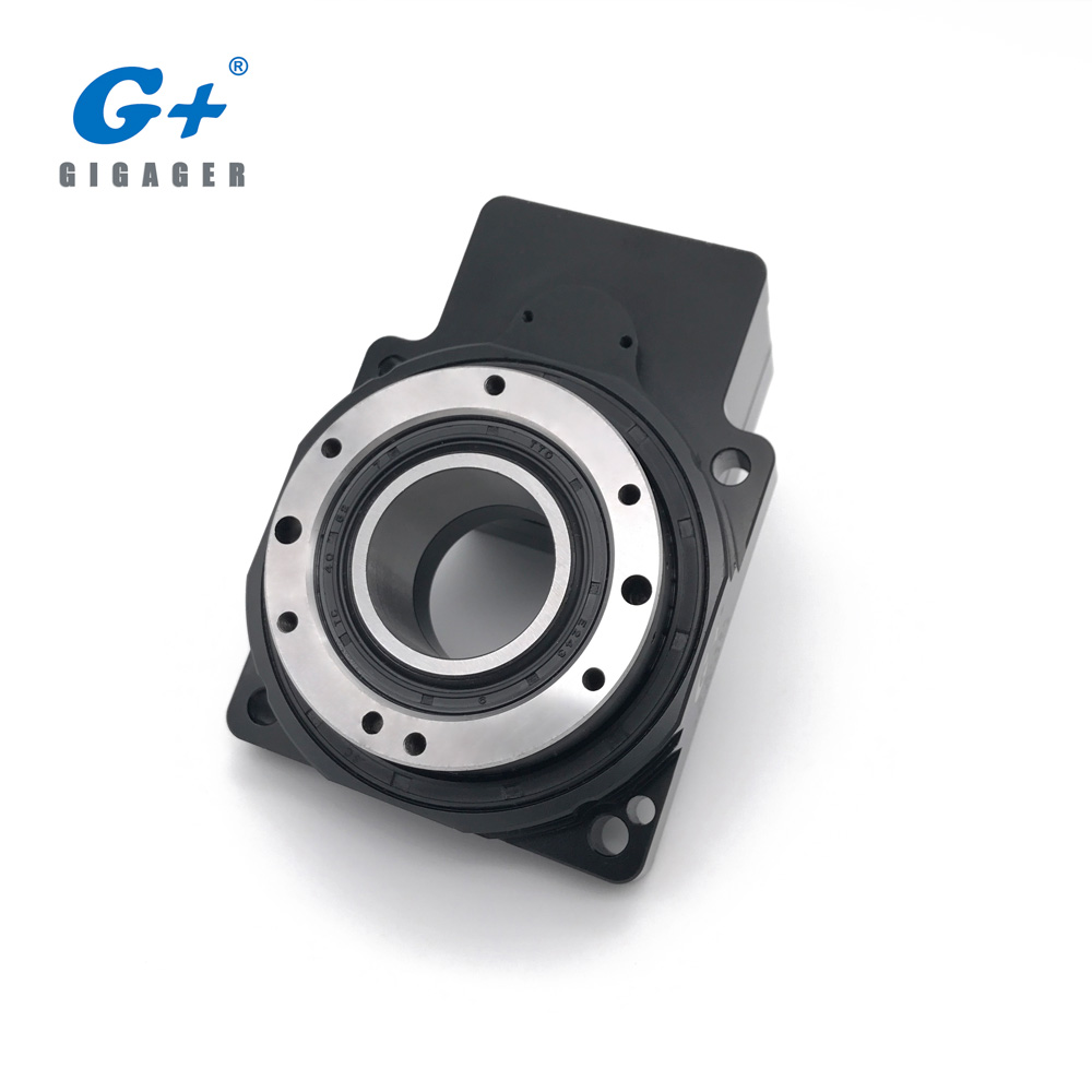 130mm servo hollow rotating platform rotary actuator for 400W servo motor series with 18 ratio Planetary gearbox