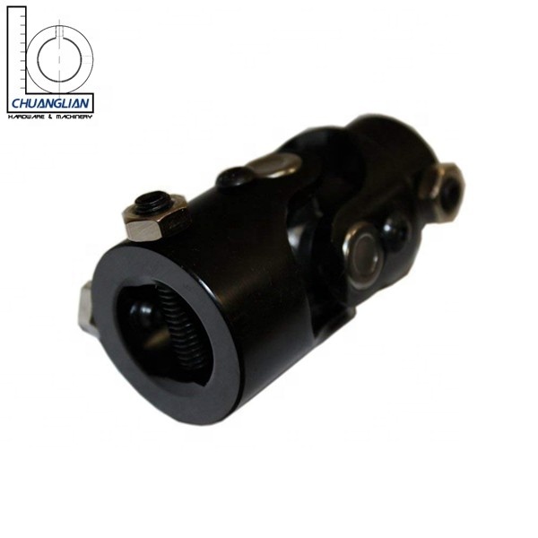 Black Paint 3/4'' DDX 9/16'' 36 Spline Universal Cross Cardan Joint