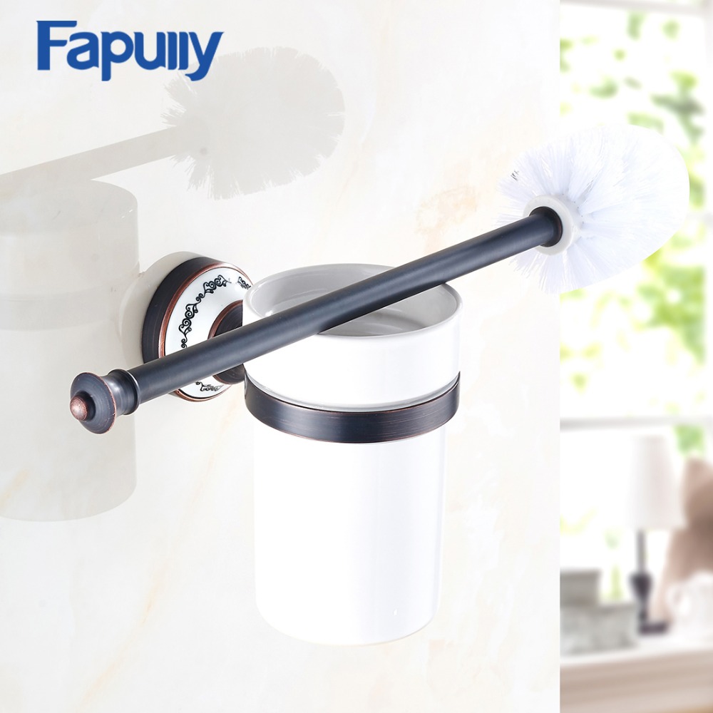 Fapully Home Decor алюминиевые аксессуары для ванной комнаты держатель для туалетной щетки