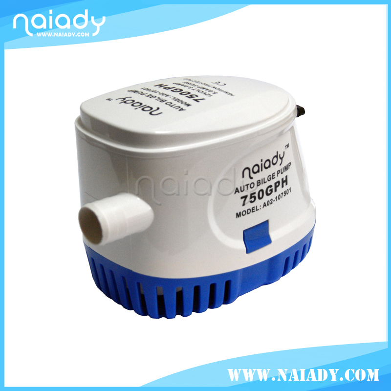 NAIADY 600GPH boat bilge pump