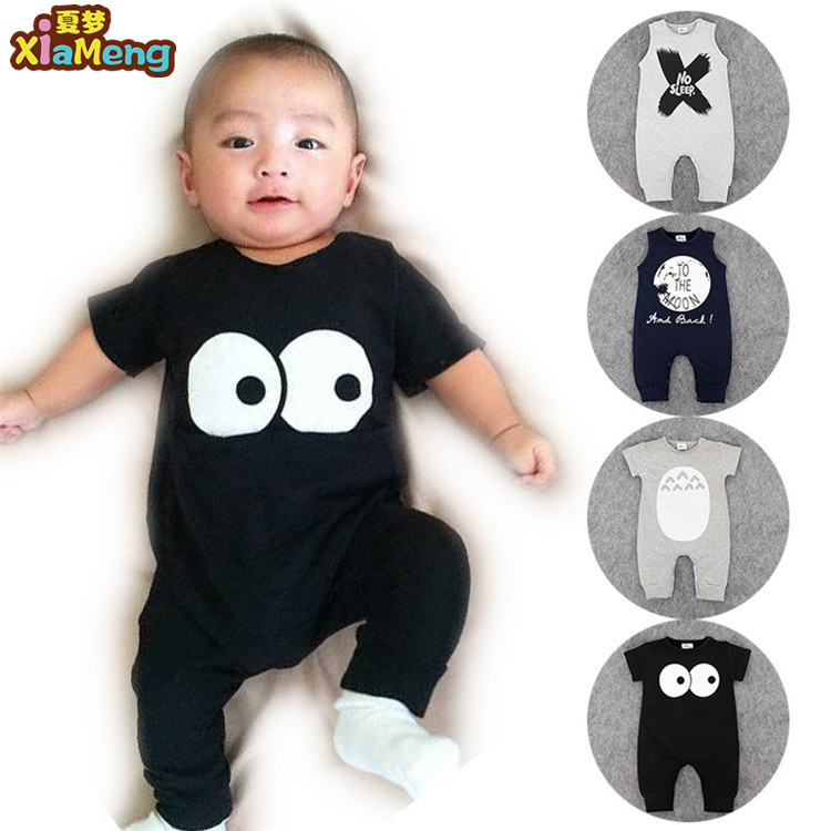Оптовая продажа детской одежды без рукавов для малышей, onesie OEM